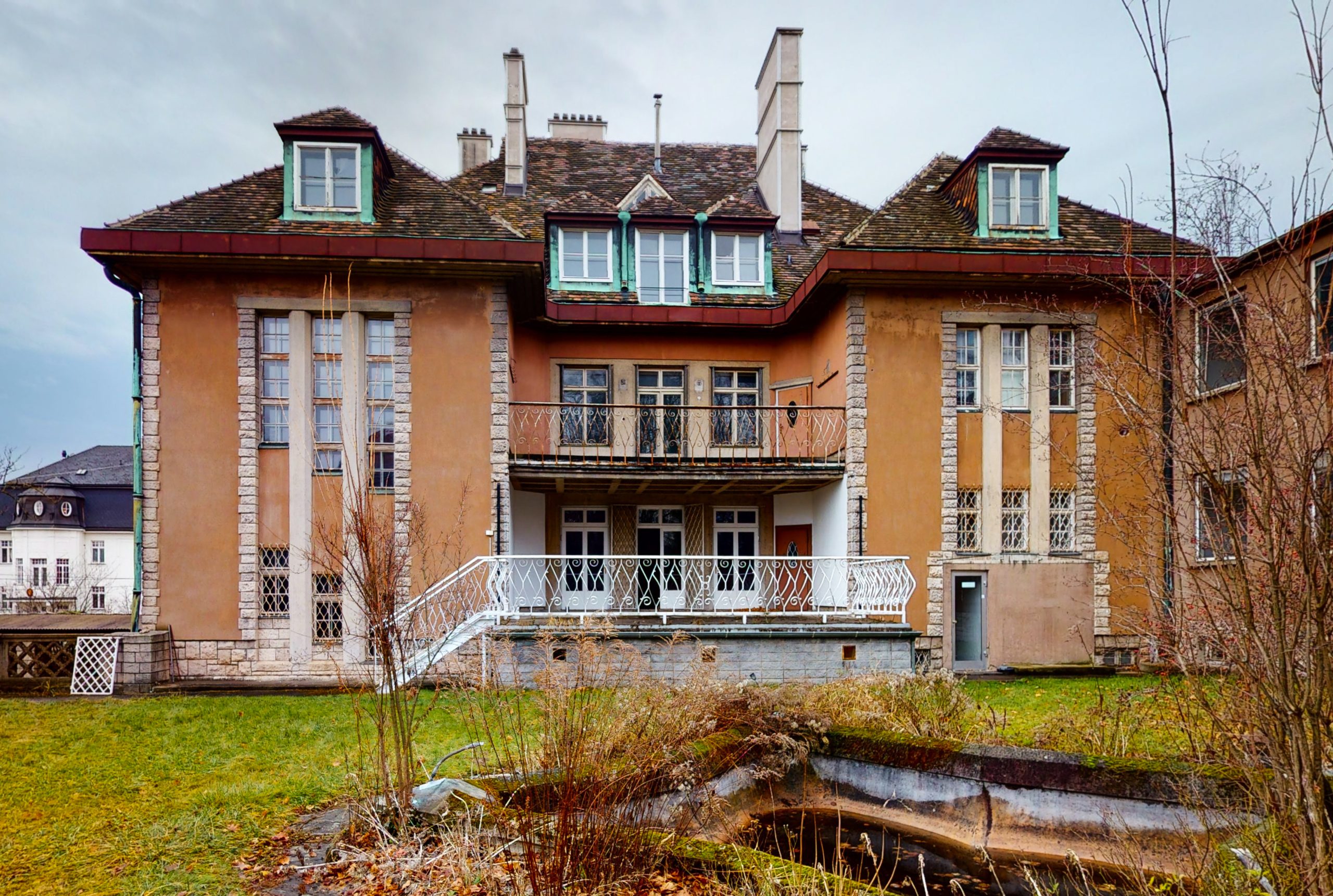 villa vor dem umbau planung